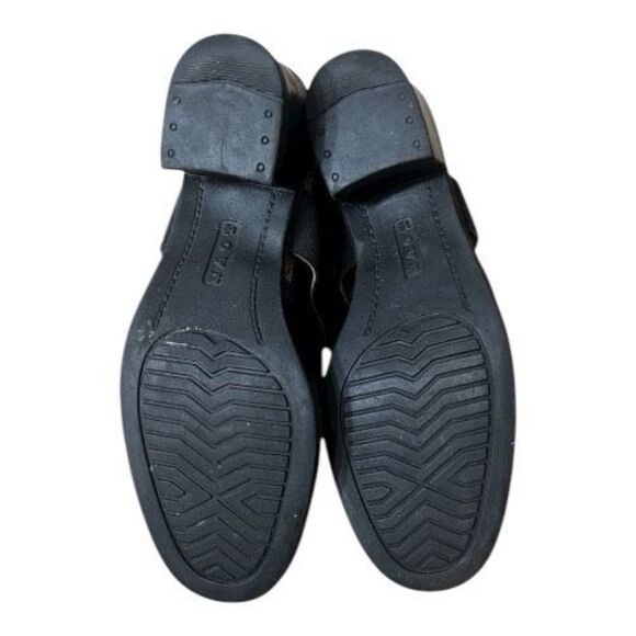 Naot Women Brown Leather Mule Size 7.5 (38 EU Slingback Block Heel Wedge Slip On - Picture 11 of 13